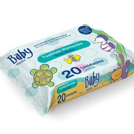 TOALLITAS HUMEDAS BABY ALGABO 20 UNID FLOW C/S TOALLITAS HUMEDAS BABY ALGABO 20 UNID FLOW C/S