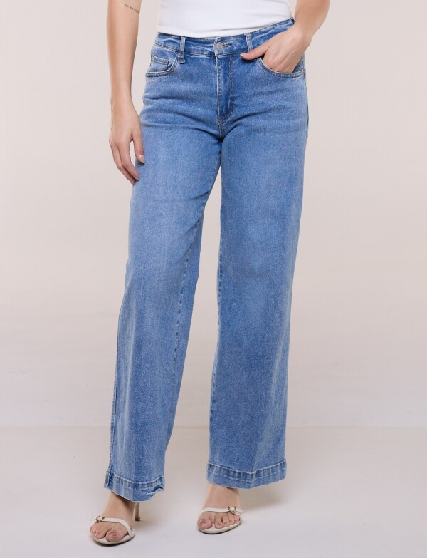 Jean Con Cintura Elastizada Posterior JEAN