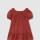 Vestido Openwork Marsala Rojo