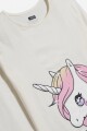 Remera m/l Unicornios CRUDO