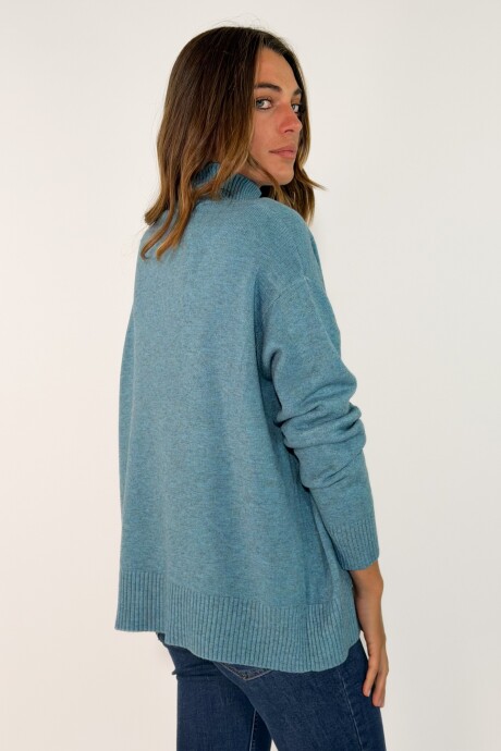 SWEATER EBRO Celeste