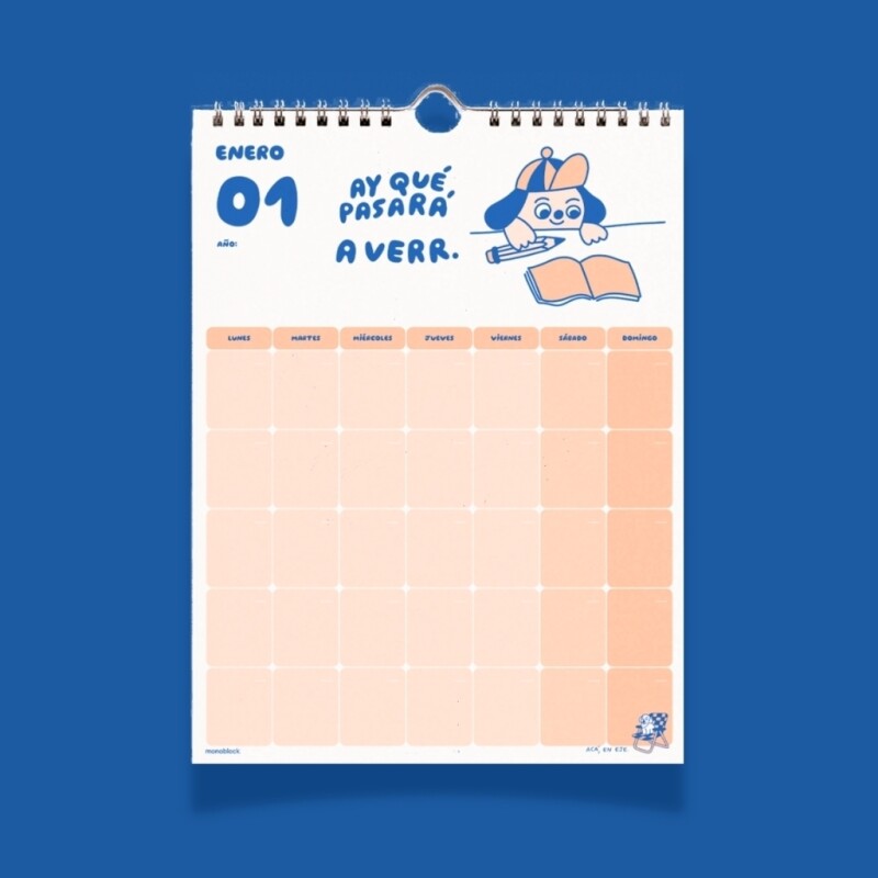 Calendario 2025 de pared Para qué