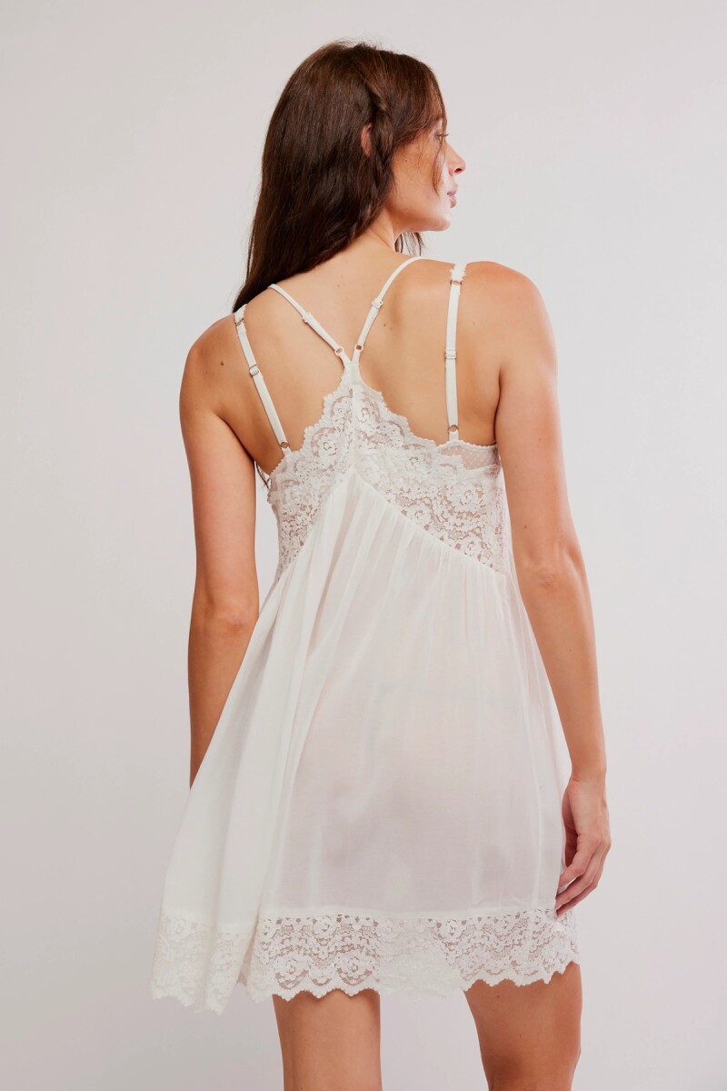 VESTIDO SLIP FIONA Marfil