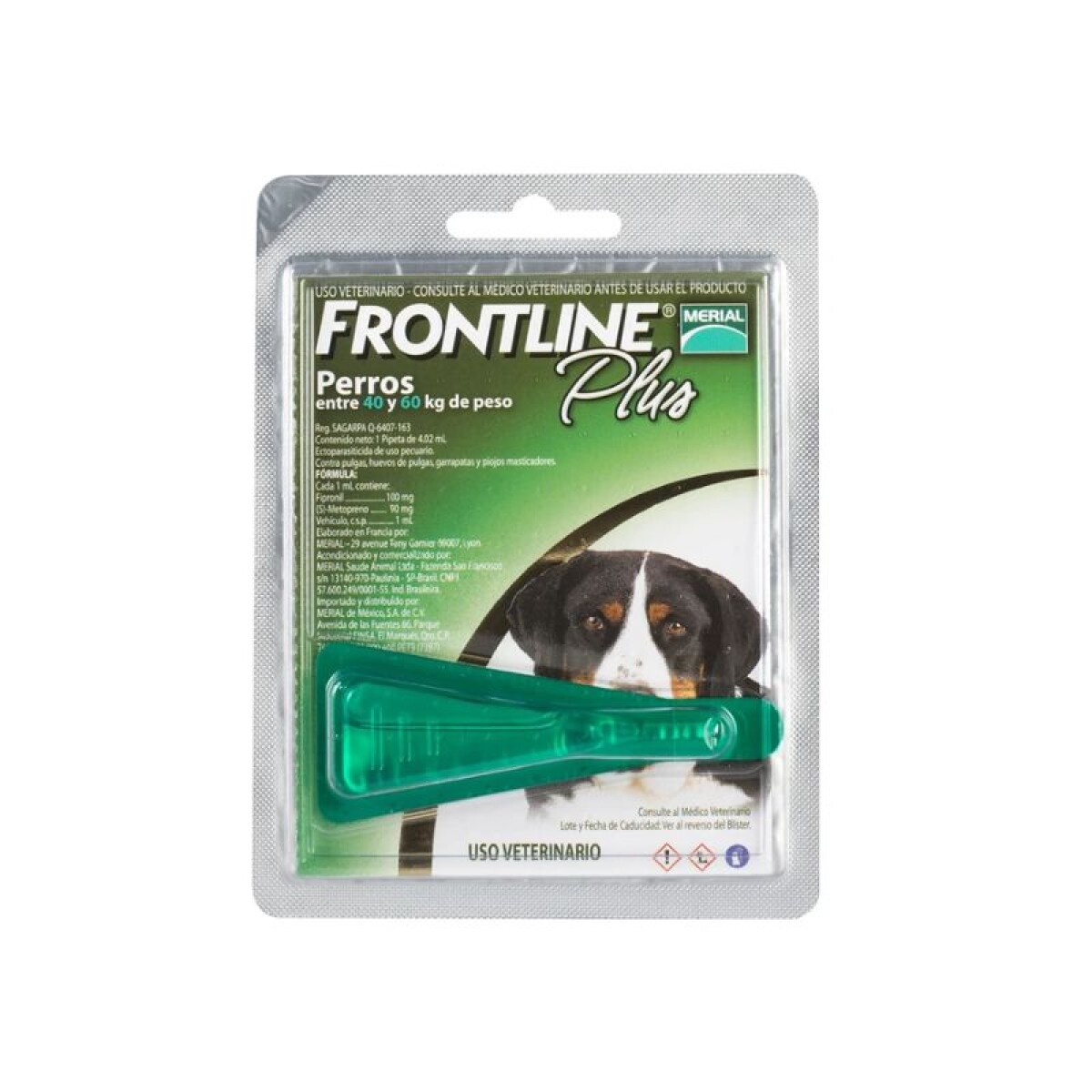 FRONTLINE PLUS PERROS 40-60 KG - Frontline Plus Perros 40-60 Kg 