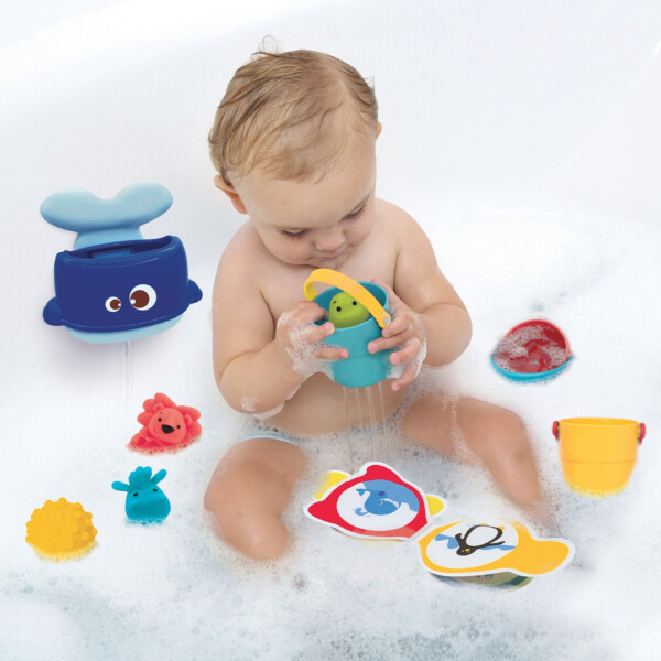 Set Caja Juguetes Sensoriales Baño Infantil Bebe Ludi Set Caja Juguetes Sensoriales Baño Infantil Bebe Ludi
