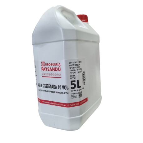 Agua Oxigenada 10 Vol. 5 L