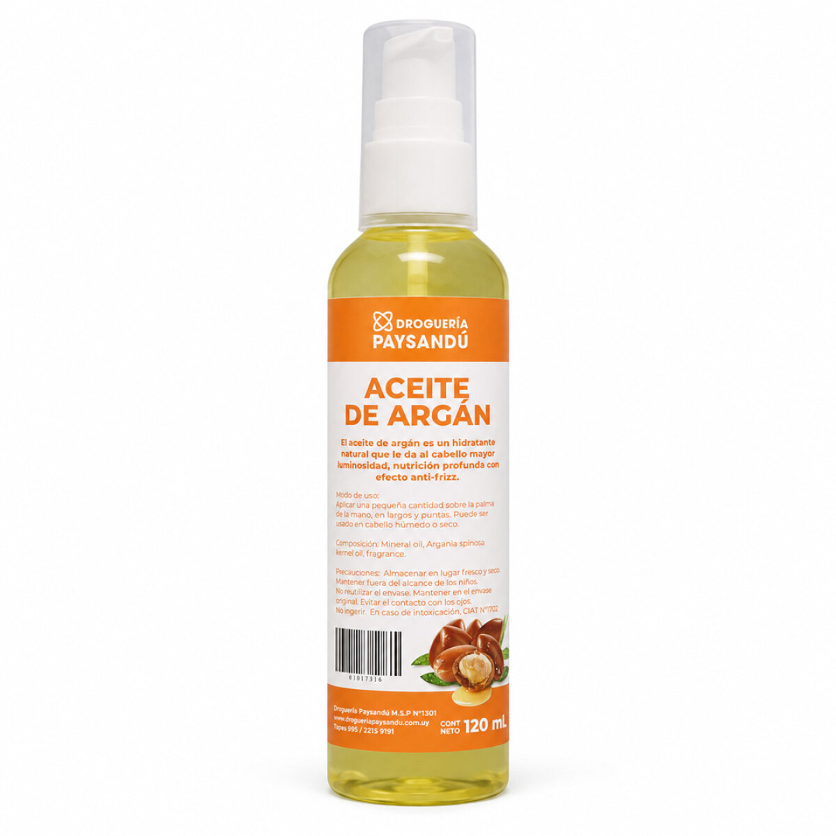 Aceite de argán 120 mL 