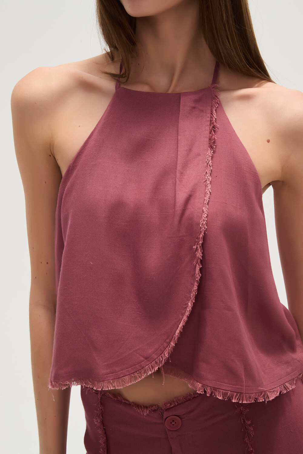 Tops Ialeico Bordeaux Claro