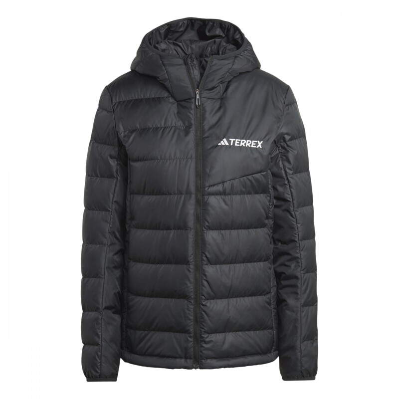 Abrigo Terrex Multi Light Down Hooded de Mujer Negro