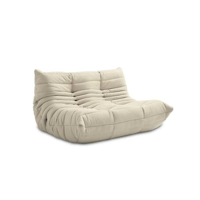 Sofá Togo Doble Beige