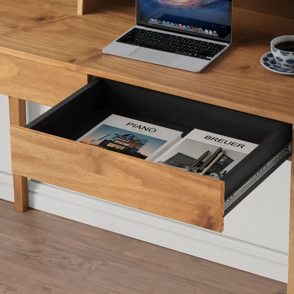 ESCRITORIO PC MESA DE TRABAJO MADER MACIZA CON CAJÓN ESCRITORIO PC MESA DE TRABAJO MADER MACIZA CON CAJÓN