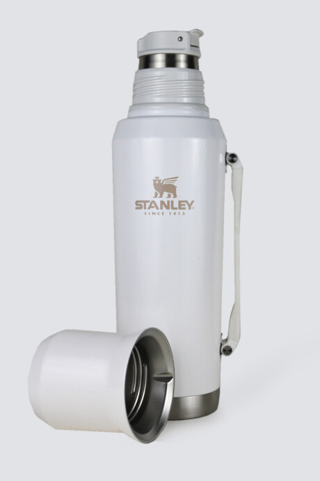 Termo Stanley con Mate 1.2L Blanco con Mate Blanco