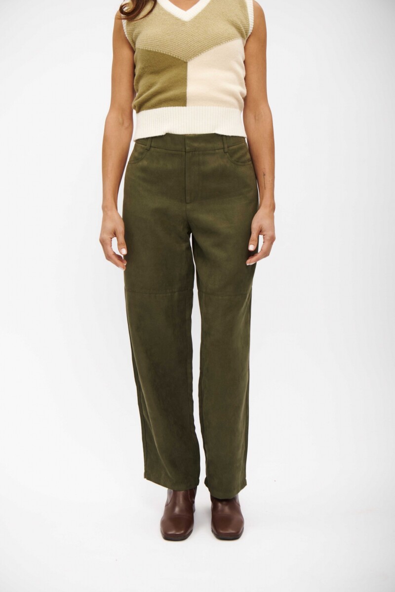 PANTALON HELGA VERDE OLIVA