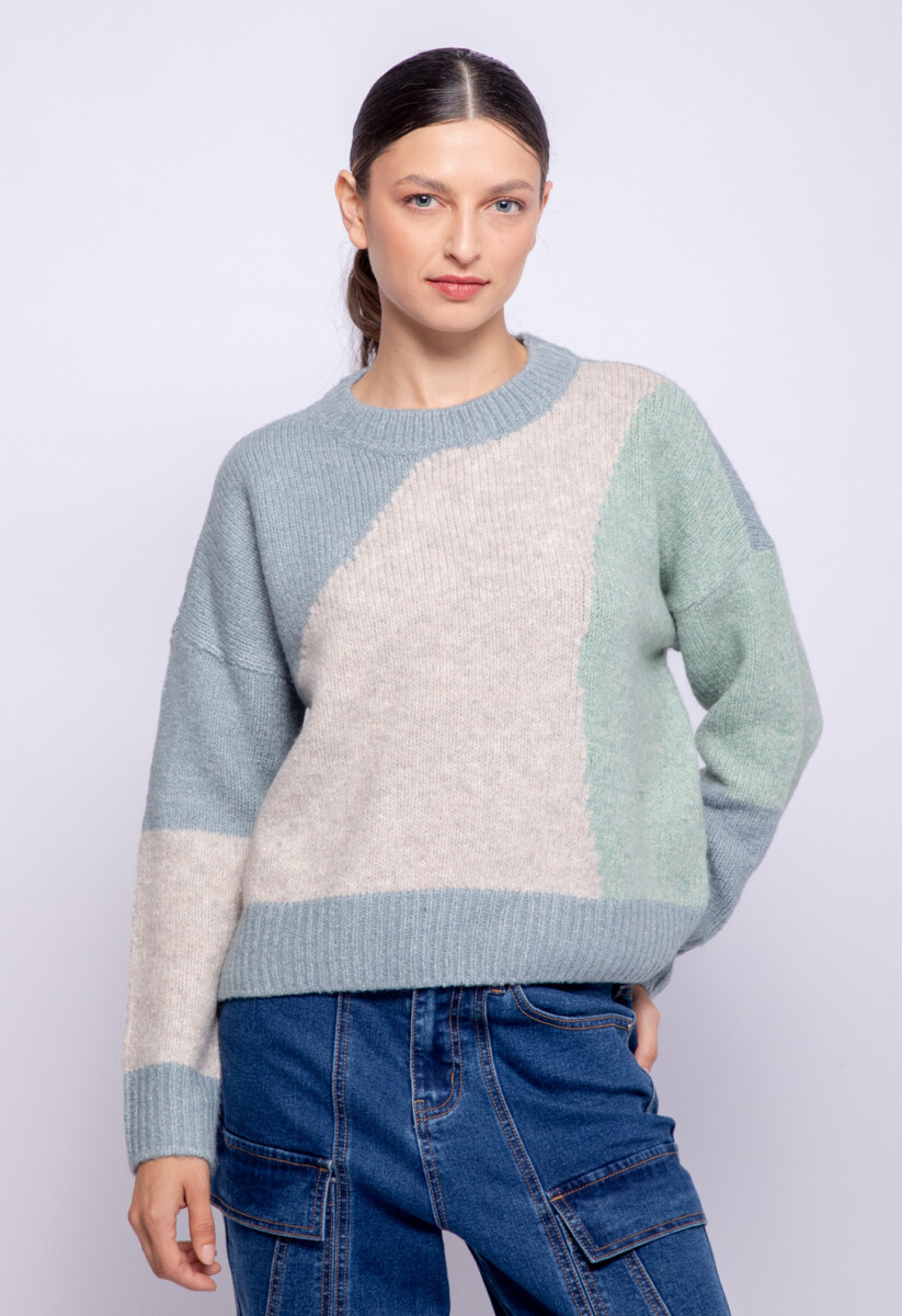 SWEATER SABINE - Verde Nilo 