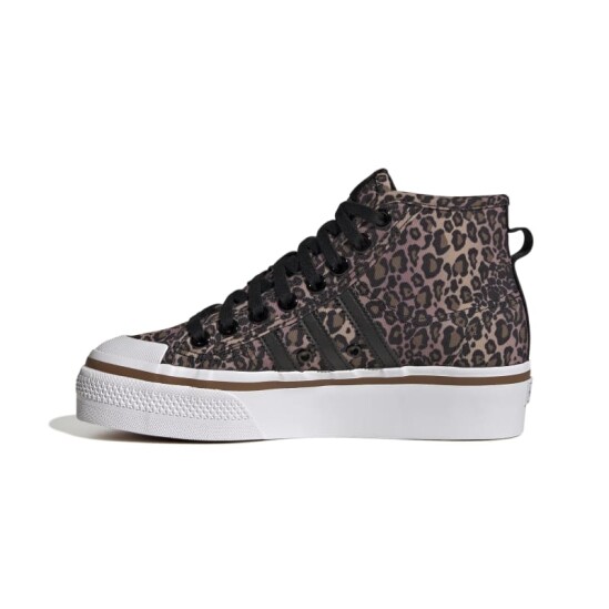 Botitas Adidas Nizza Platform Mid Negro