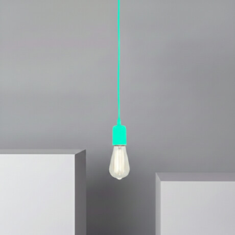 ACDH271 Lámpara Colgante Decorativa Rainbow Celeste