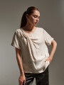 Blusa Elettra Caqui