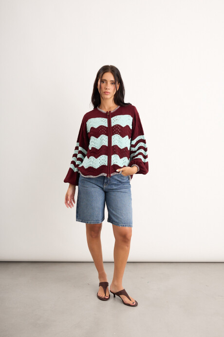 Campera Odisea Bordó