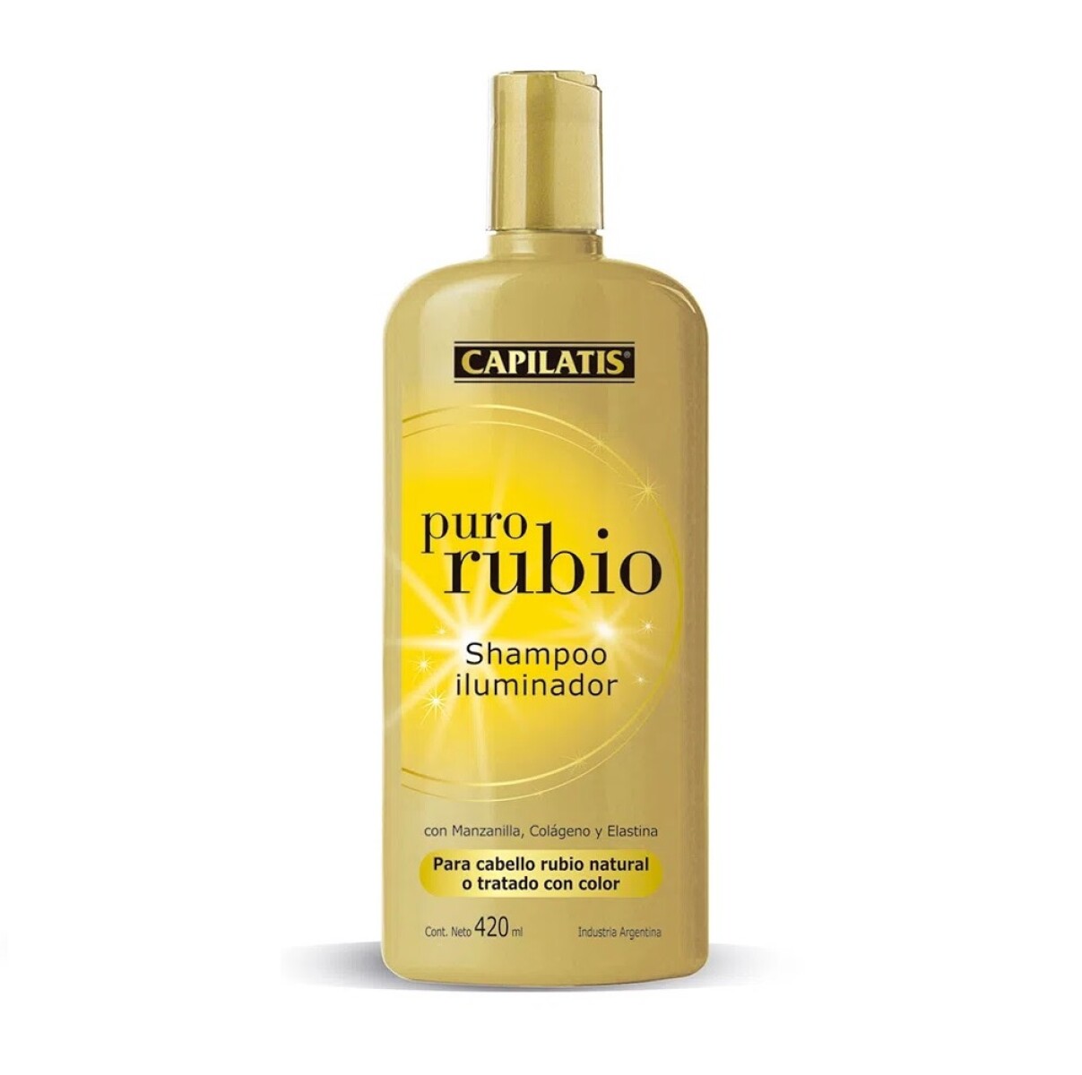 Shampoo Capilatis Puro Rubio 420 Ml. 