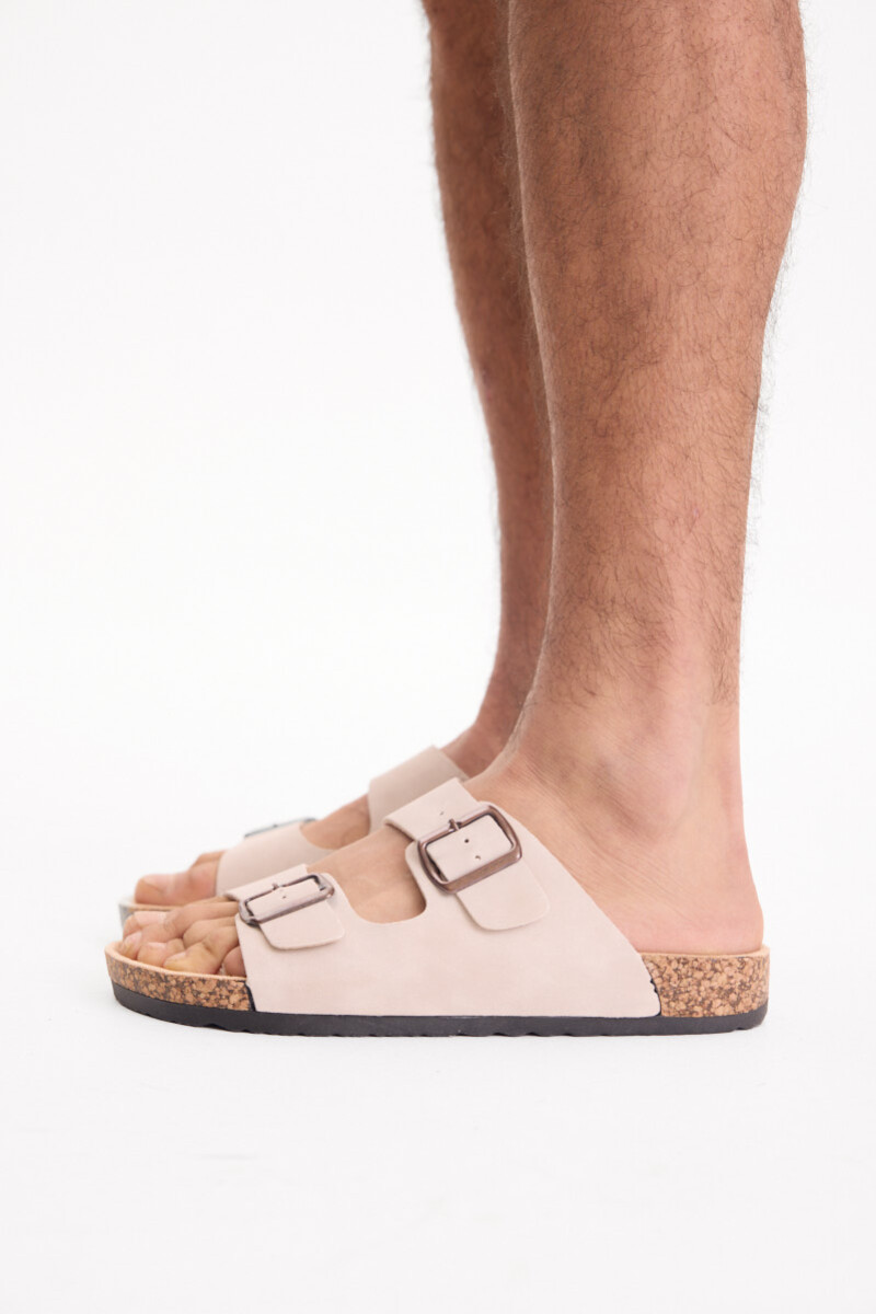 Sandalia Blackout Beige