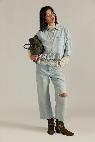 BAILEY DENIM SHIRT Azul