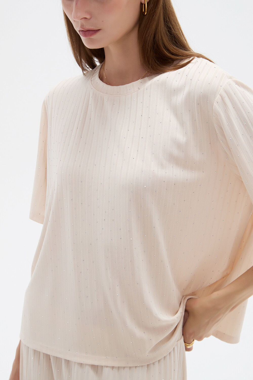 Remera Visinas Crudo / Natural
