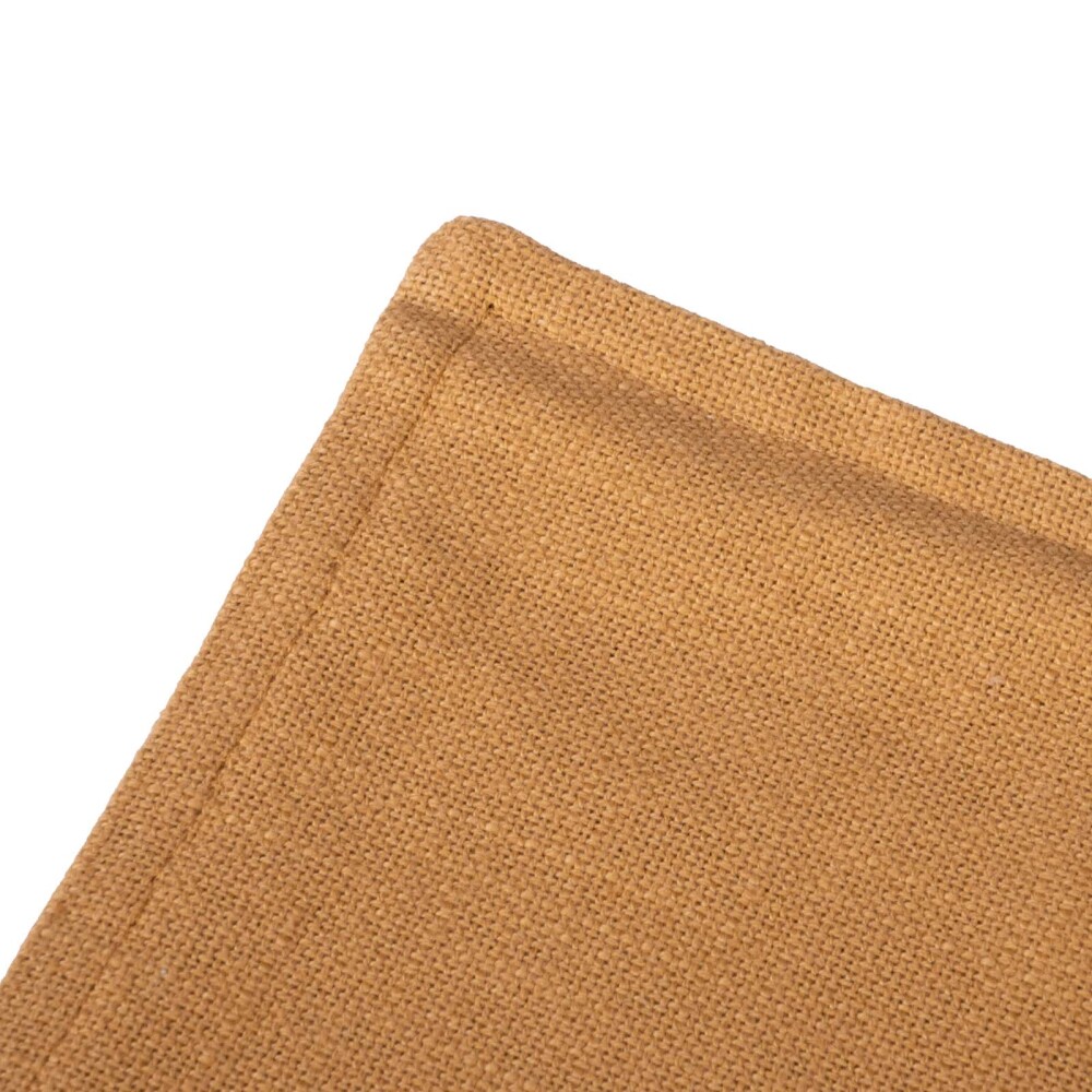 SET 2 INDIVIDUALES LINO-Y-ALGODON AMARILLO JALEA MOSTAZA