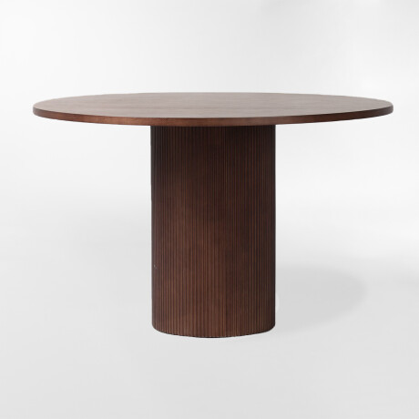 MESA DE COMEDOR OLIVE MARRÓN - CIRCULAR