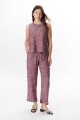 PANTALON MELANIE ROJO