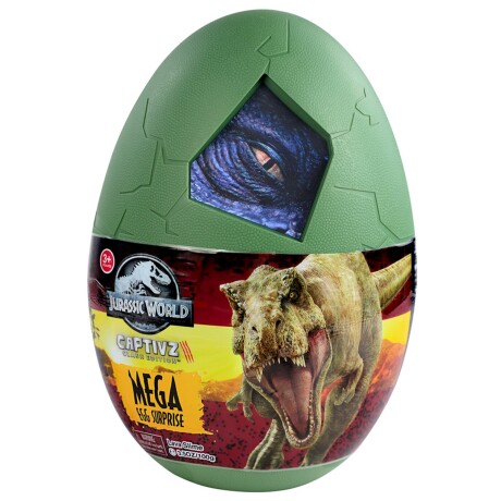 Mega huevo sorpresa Dinosaurio Jurassic World Captivz Mega Egg 8 piezas Mega huevo sorpresa Dinosaurio Jurassic World Captivz Mega Egg 8 piezas