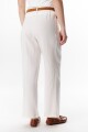 PANTALON LINO SOHO BLANCO