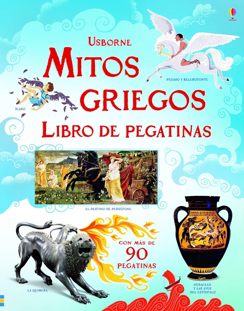 MITOS GRIEGOS. LIBRO DE PEGATINAS 