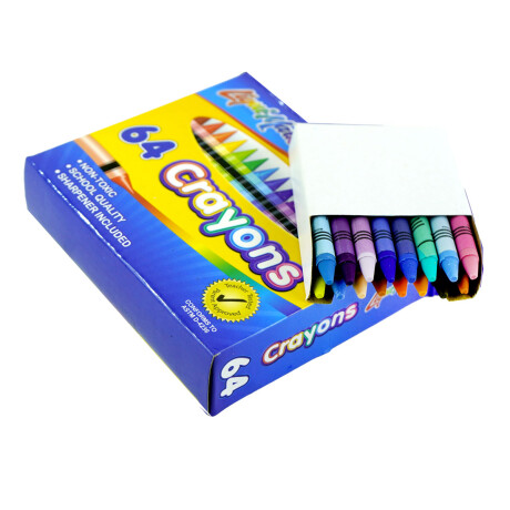 CRAYOLA FINA X64PCS CRAYOLA FINA X64PCS