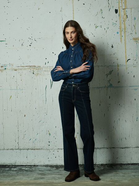 JEAN KARIEL AZUL OSCURO