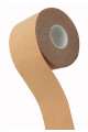 CINTA ALGODON CON ADHESIVO 5 METROS NATURAL