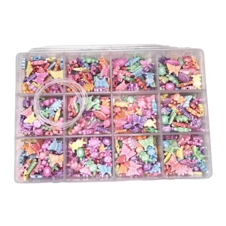 Kit para Crear Pulseras Caja con 12 Divisiones LOOK05 001