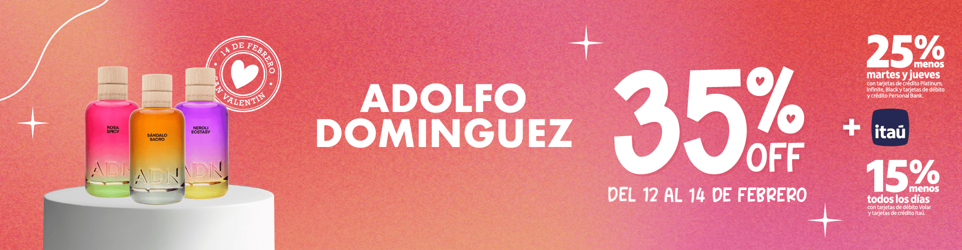 Adolfo Dominguez 35%