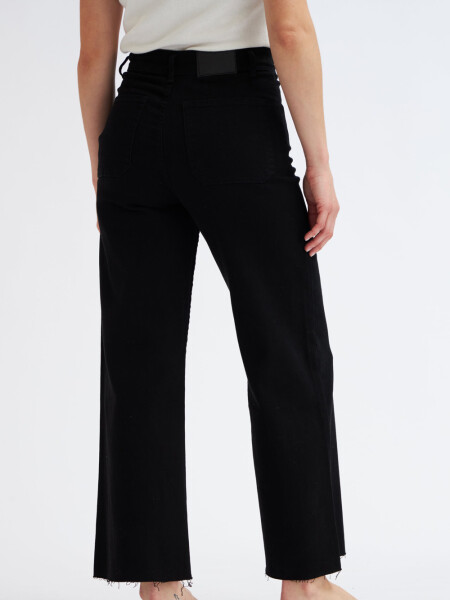 Pantalón de jean ancho Negro