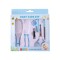 Kit manicure baby x6 piezas Azul
