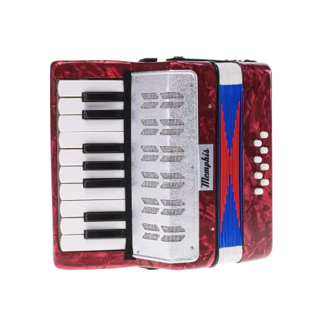 Acordeón Infantil Memphis Stp104 8b 17t Red Acordeón Infantil Memphis Stp104 8b 17t Red