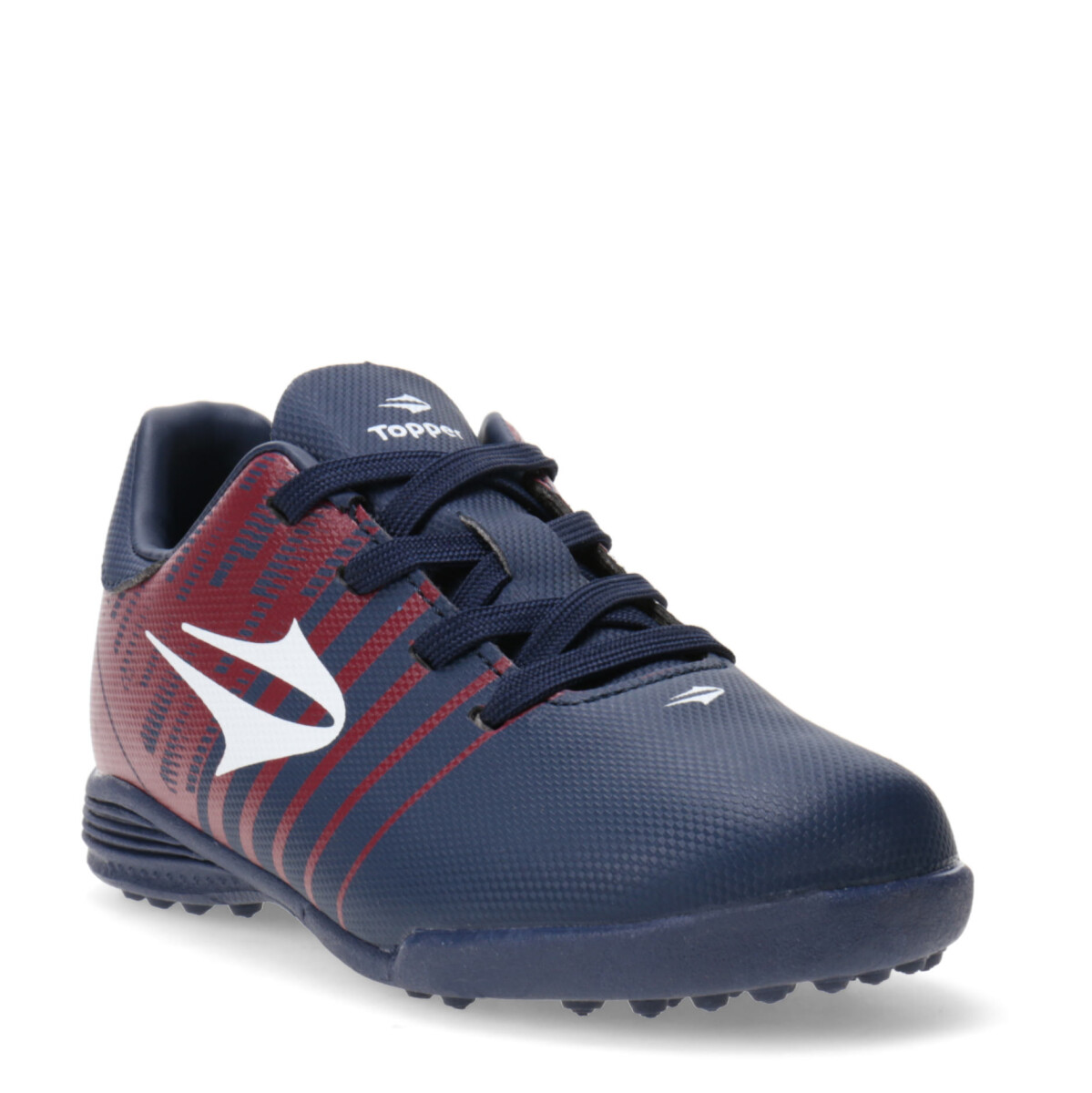 Championes de Fútbol 5 Infantiles Topper Kaiser II - Azul Marino - Bordó - Blanco 