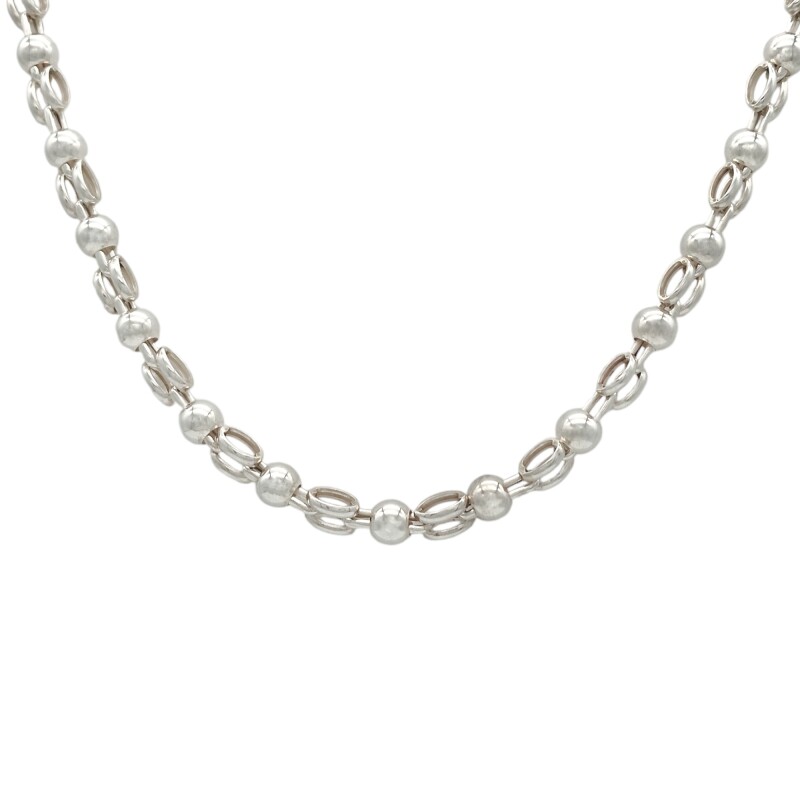 Cadena Bolitas-Plata 925-Sin Piedra-CD3230 Sinpiedra