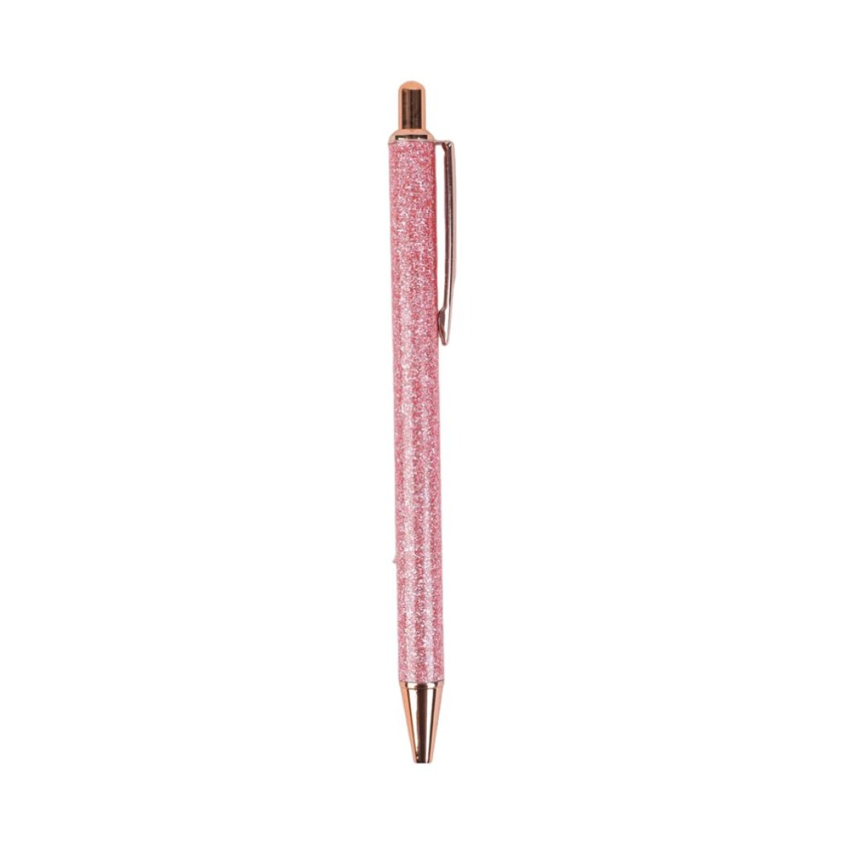 Lapicera glitter - rosa 