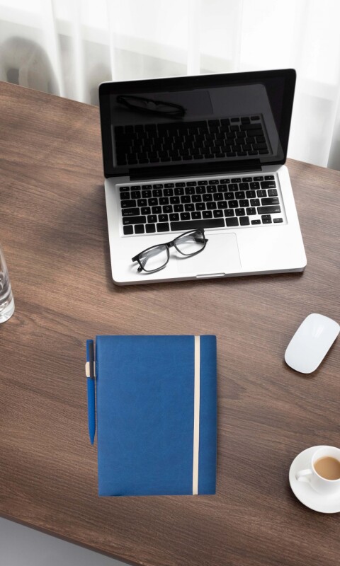 CUADERNO PERPETUO TAMAÑO 16 X 22 CM AZUL