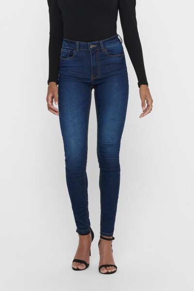 Jeans New-nikki Súper Skinny Medium Blue Denim