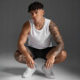 Bividi Running Aero Mesh Tank Hombre White/silver Reflective