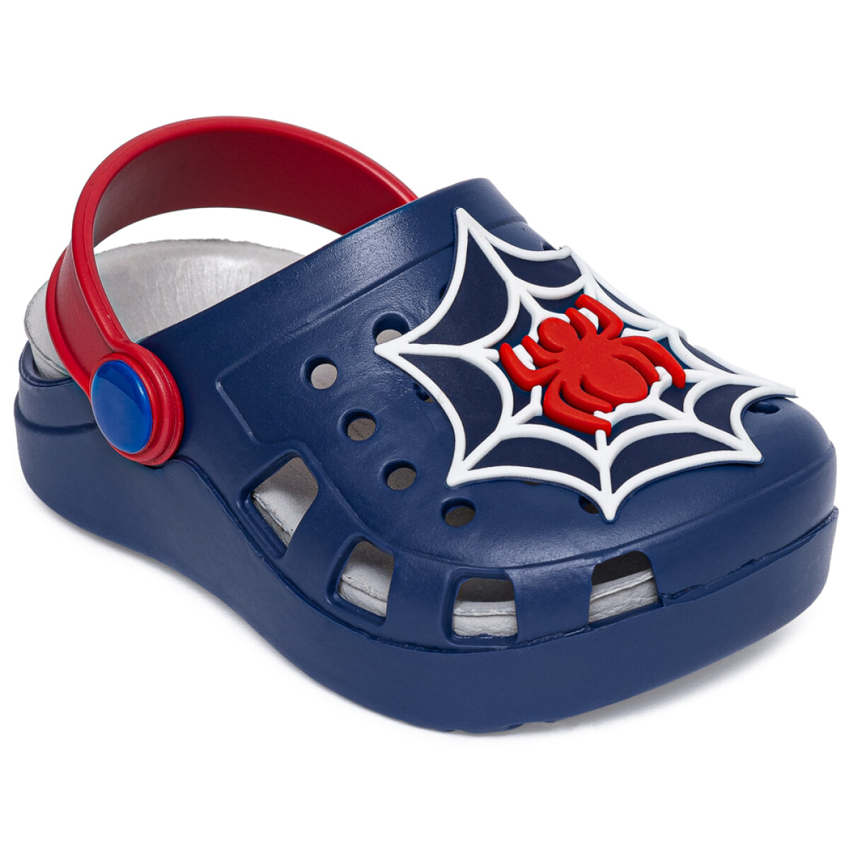 Clogs Spiderman Pimpolho Azul 