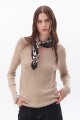 SWEATER ESCOTE V BEIGE