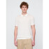 SS COTTON ZIP POLO NEW OFF WHITE