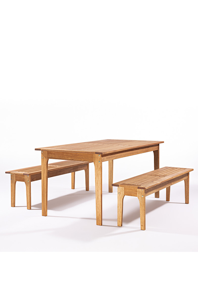 CHURRASQUEIRA BANCO BANCO CHURRASQUEIRA 140x37x43CM JATOBA